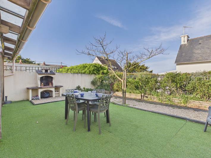 Location de vacances pour 6 personnes, avec terrasse et jardin dans Plage Valentin Batz - 2