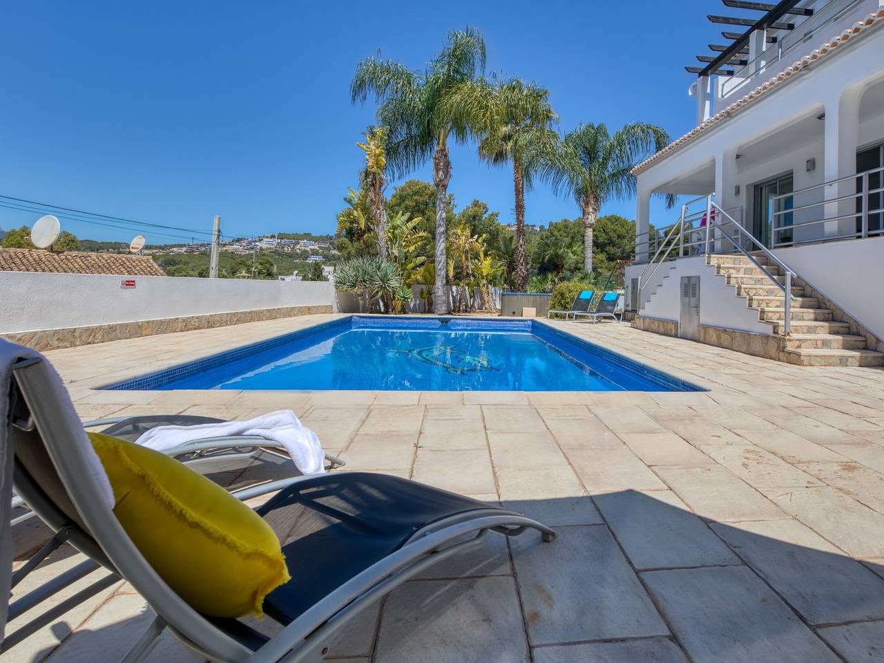 Villa 'Fustera' avec piscine privée, Wi-Fi et climatisation in La Fustera, Benissa