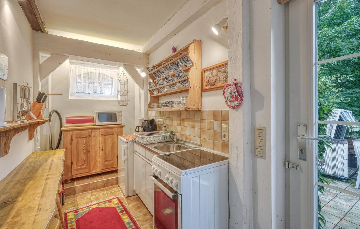 Ganze Ferienwohnung, Gemütliche Wohnung mit Terrasse, WiFi & Parkplatz bei Galmsbüll in Galmsbüll, Nordfriesland