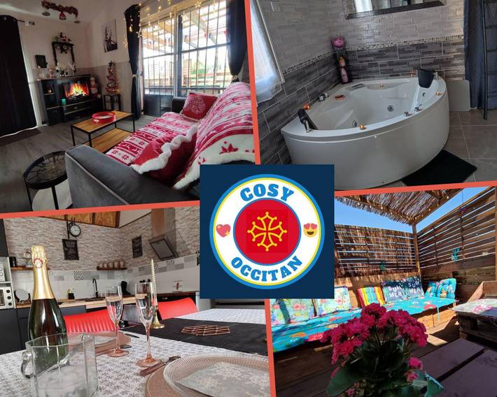 Gîte for 4 people, with Terrace and Garden in Carcassonne