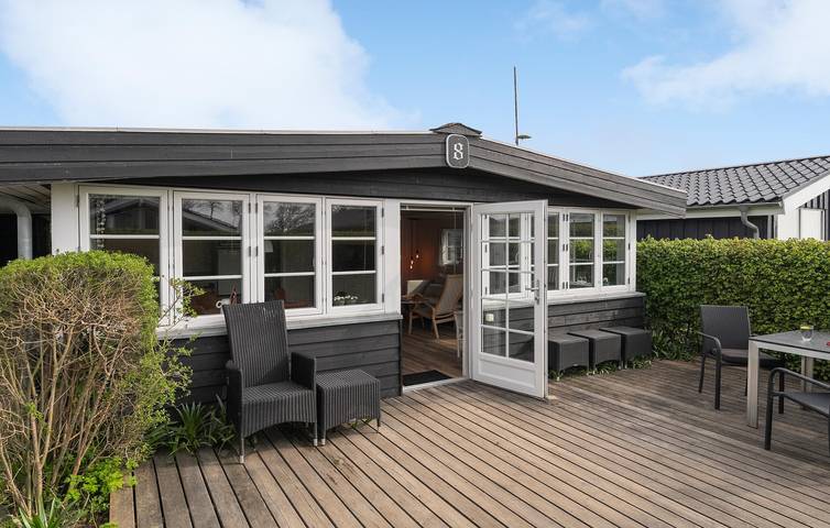Ferienhaus für 4 Personen, mit Terrasse und Garten in Grønninghoved Strand - 4
