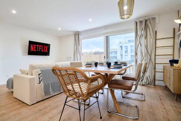 Gîte pour 6 personnes, avec terrasse et jacuzzi à Mons-en-Barœul - 2