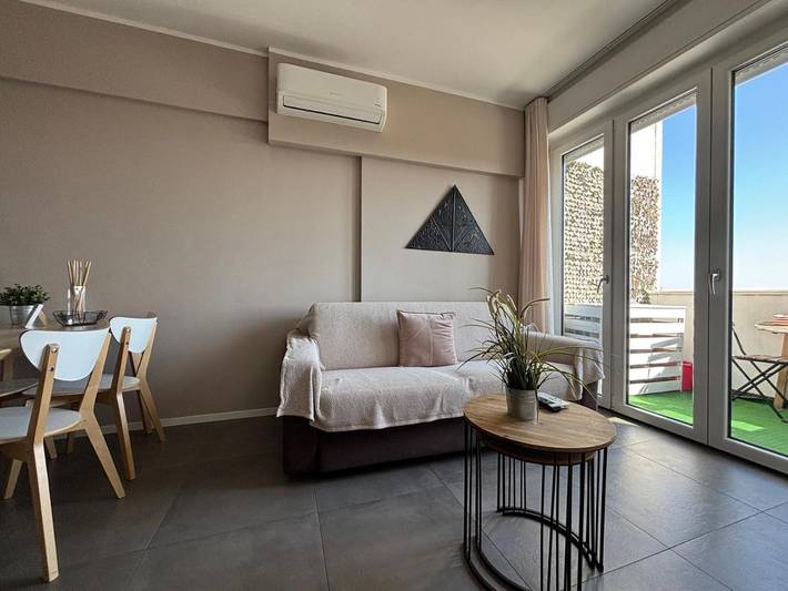 Vakantiehuis voor 4 personen, met uitzicht en terras, met huisdier in Pesaro