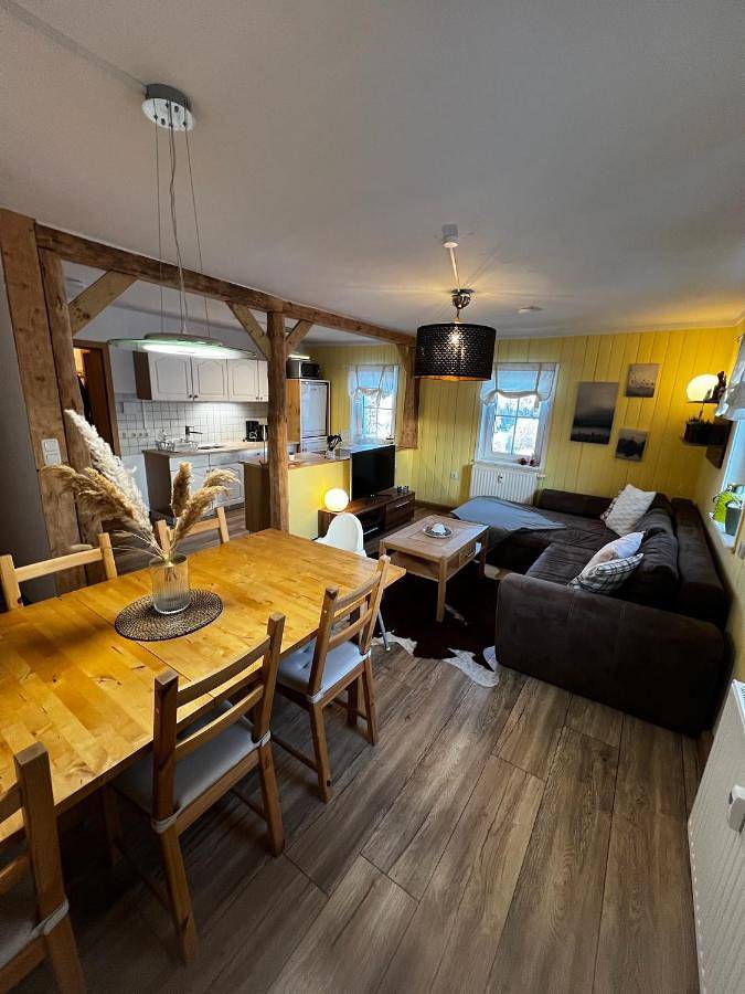 Ferienwohnung für 4 Personen, mit Terrasse und Ausblick