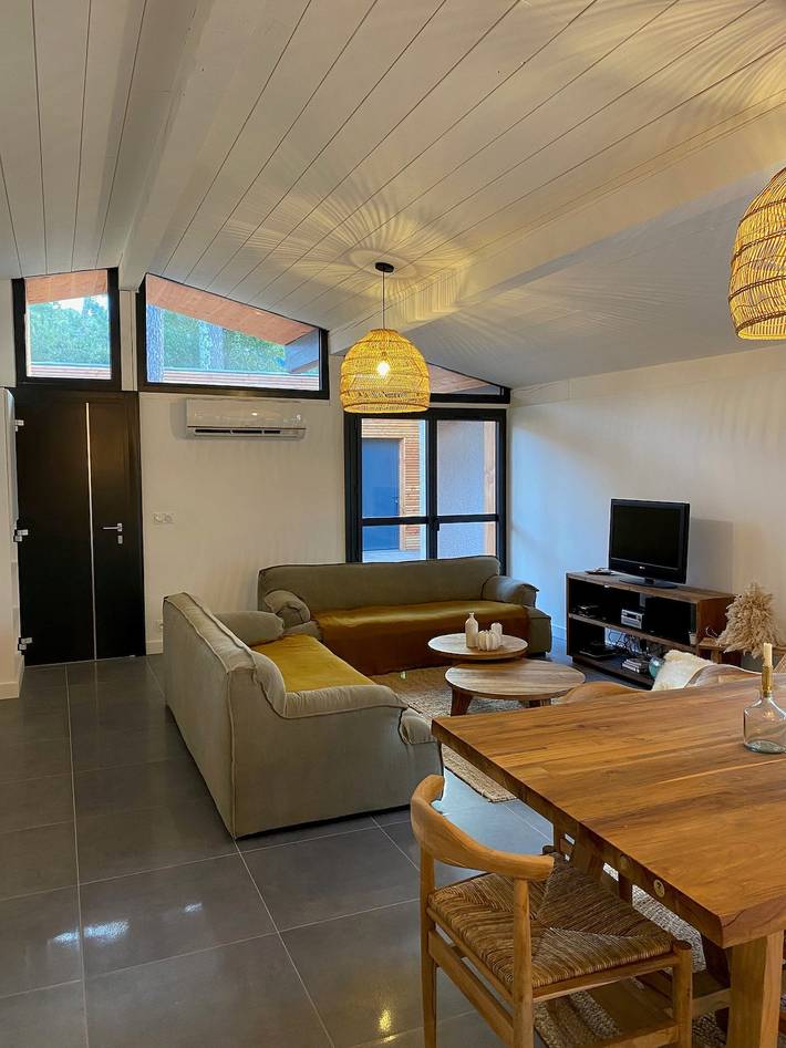 Villa pour 8 personnes, avec jacuzzi ainsi que jardin et terrasse dans Lacanau Ocean - 3