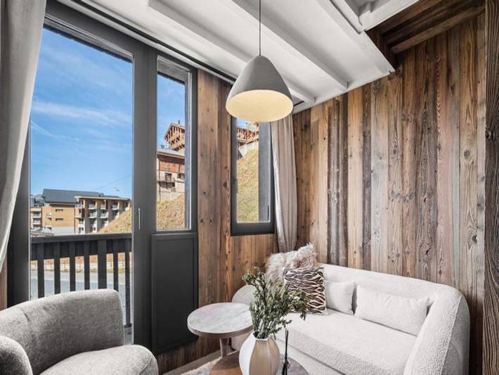 Apartament wakacyjny dla 4 osób, z balkon w Trzy Doliny