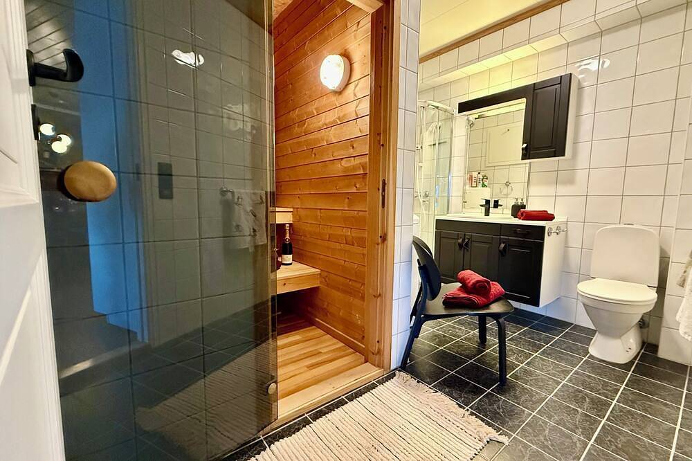 Hel leilighet, Modern apartment with easy access to skiing and nature in Voss in Voss