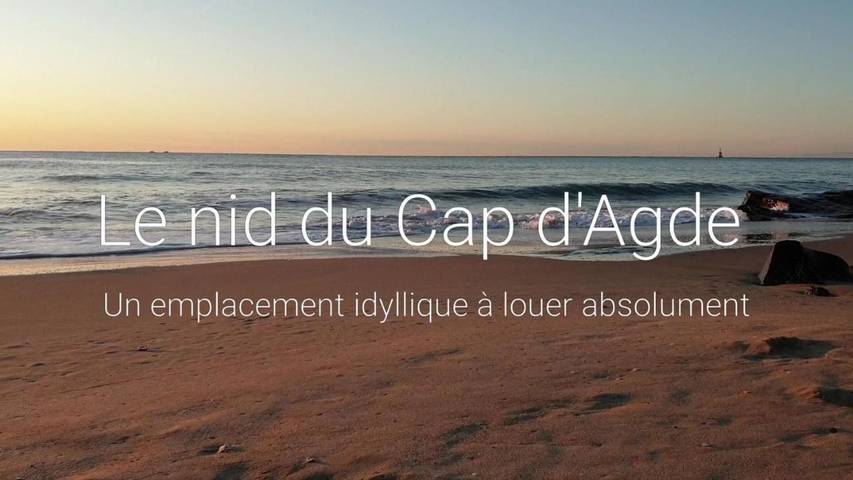 Gîte pour 6 personnes, avec vue, adapté aux familles dans La plagette (Cap d'Agde)