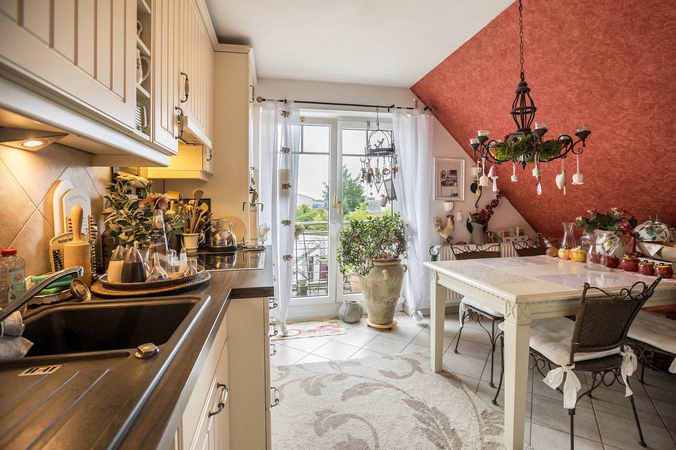 Ganze Wohnung, Ferienwohnung 'Die Kleine Oase 3 Im Wohnhaus' in Stuhr, Naturpark Wildeshauser Geest