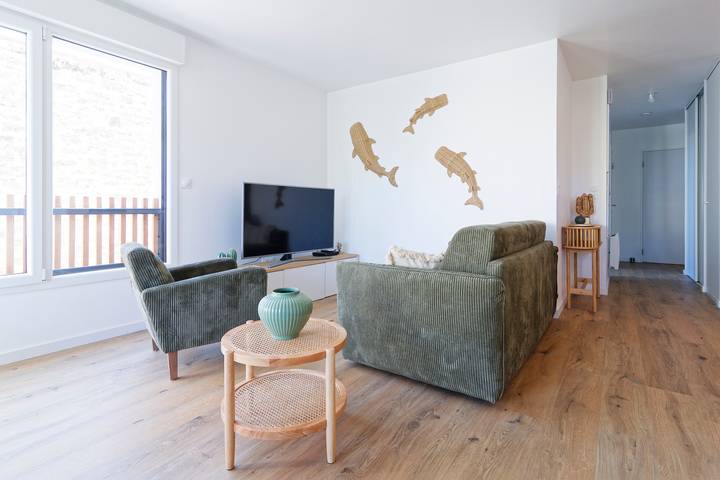 Appartement de vacances pour 5 personnes, avec balcon