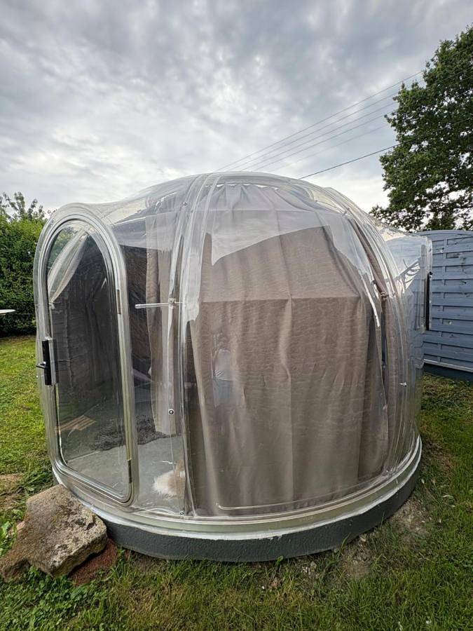 Tente pour 2 personnes, avec Jacuzzi et Jardin en Ille-et-Vilaine - 3