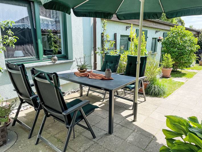 Ferienwohnung für 4 Personen, mit Terrasse und Garten in Gingst
