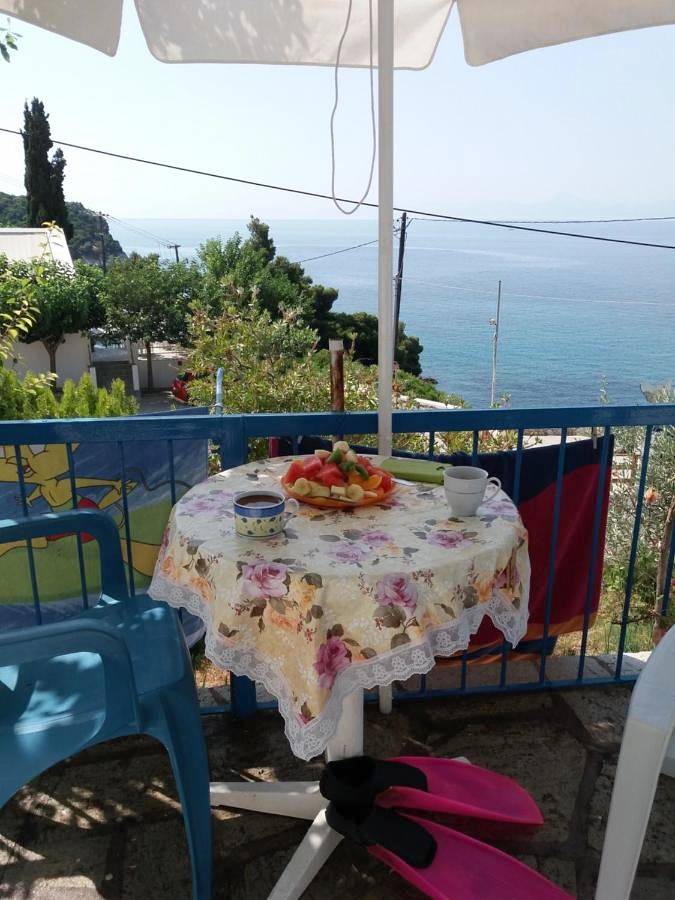 Ferienhaus für 3 Personen, mit Ausblick und Terrasse sowie Garten auf Skopelos - 4