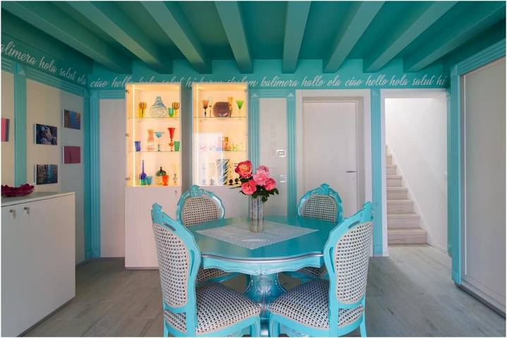 Gîte pour 7 personnes, avec terrasse et vue dans Burano