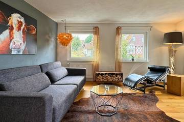 Ferienwohnung für 4 Personen, mit Sauna und Balkon sowie Garten in Offenburg