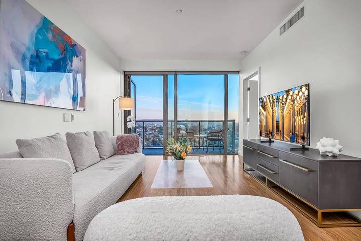 Casa de férias para 2 pessoas, com jardim e vista e ainda piscina em Los Angeles