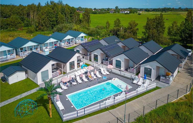 Ferienhaus für 5 Personen, mit Terrasse und Pool, mit Haustier - 1