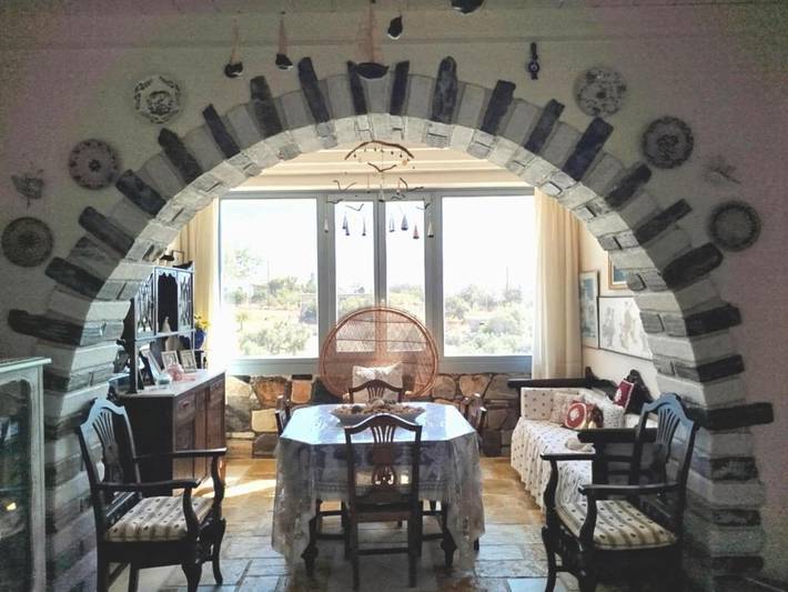 Vakantiewoning voor 2 personen, met tuin en uitzicht op Naxos