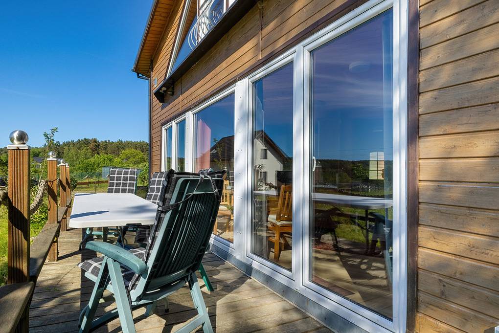 Pl 012.009 Ferienhaus am Oktagon in Wisełka, Stettiner Haff