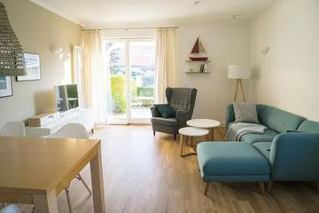 Ferienwohnung für 4 Personen, mit Sauna und Garten in Kühlungsborn