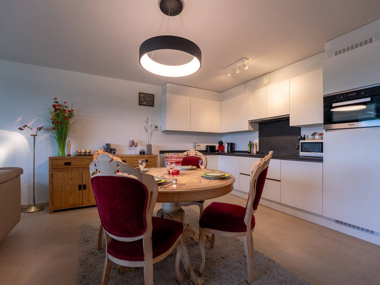 Entire apartment, Royal Golf Garden Ii with balcony in De Haan, Belgian Coast