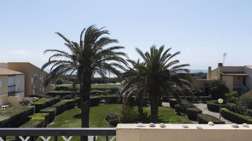 Gîte pour 6 personnes, avec piscine et balcon, animaux acceptés dans Plage Richelieu - 2
