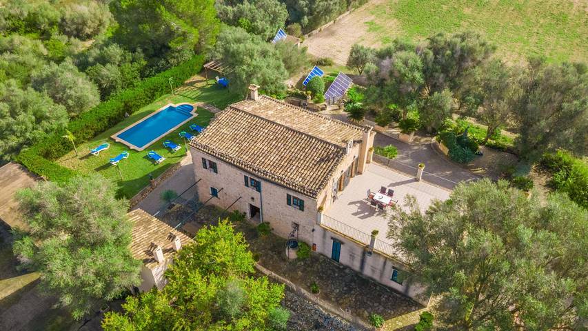 Son Burguet - Schöne Finca mit privatem Pool und kostenloses Wlan in Llubí in Llubí, Mallorca Inselmitte