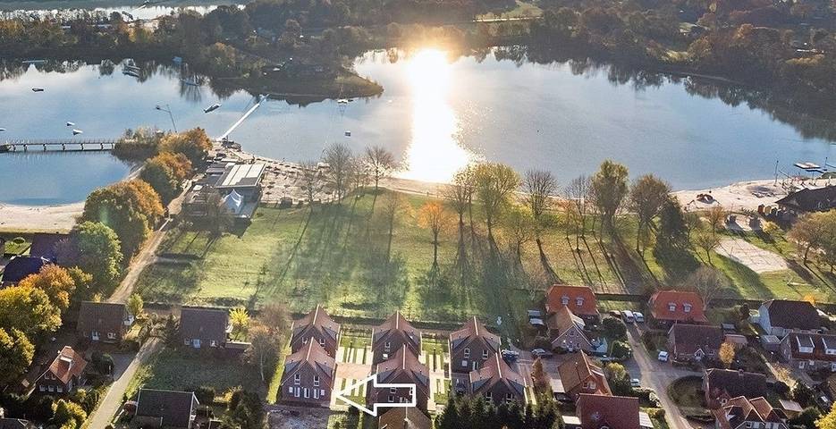 Ferienhaus mit Meerblick für 4 Personen, mit Terrasse und Garten in Niedersachsen