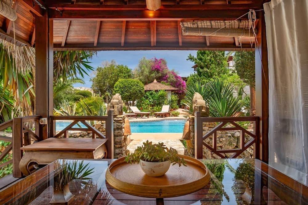 Can Gaspar Ein gemütliches Haus mit Pool, 10 km von Ibiza und 12 km vom Strand in San Rafael (Ibiza), Sant Antoni de Portmany