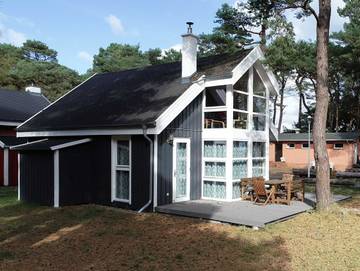 Ferienhaus mit Meerblick für 6 Personen, mit Sauna und Terrasse sowie Garten, kinderfreundlich in Mönchgut-Granitz