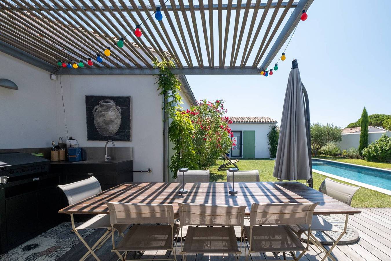 Apartamento vacacional entero, Brand new family villa with heated pool  in La Couarde-sur-Mer, Isla de Ré