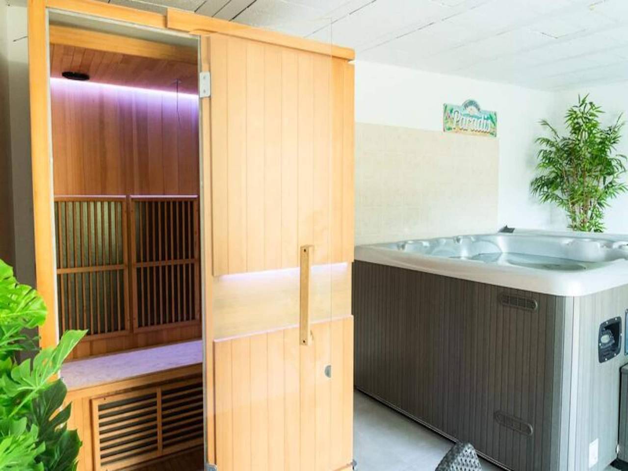 Entire apartment, Gîte du Régourdel with spa in Chirac, Mende region