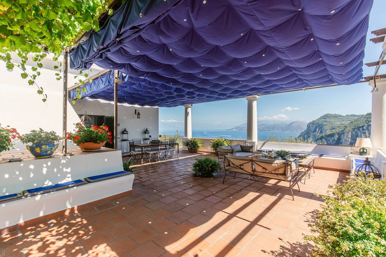 Villa Ginestra in Capri, Province de Naples