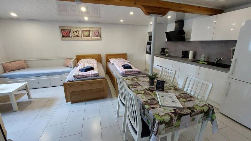 Ferienwohnung für 3 Personen, mit Terrasse und Garten sowie Ausblick in Mörlenbach - 4