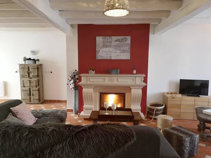 Gîte pour 10 personnes, avec terrasse, animaux acceptés à Pierry