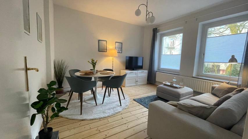 Ferienwohnung für 3 Personen, mit Balkon in Barmbek Hamburg