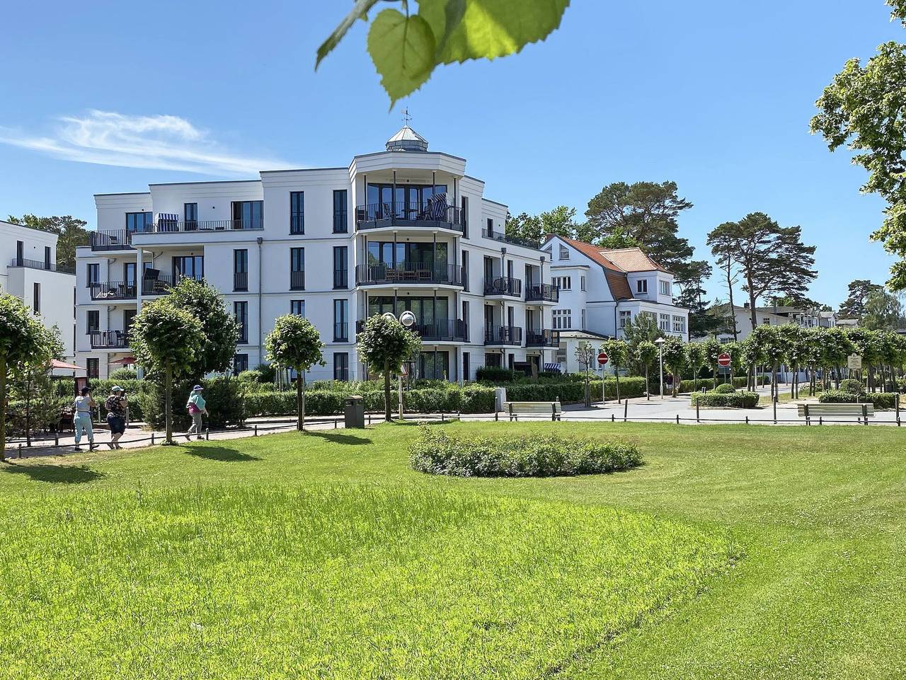 Ganze Ferienwohnung, F: Villa Düne Whg. 07 Morgensonne mit Balkon in Baabe, Rügen
