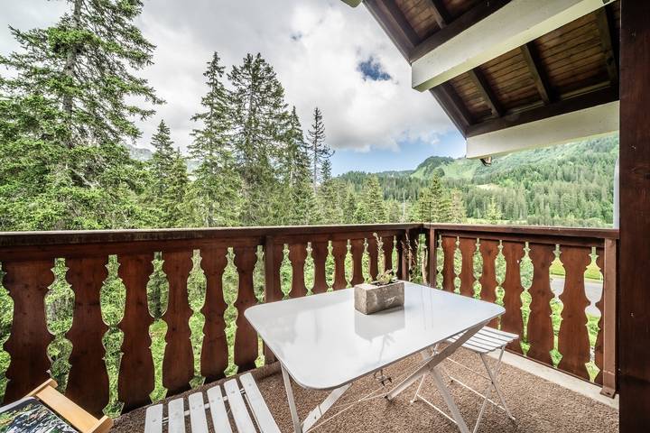 Appartement entier, Appartement 'Fleury' avec vue sur montagne et balcon in Mieussy, Région de Bonneville