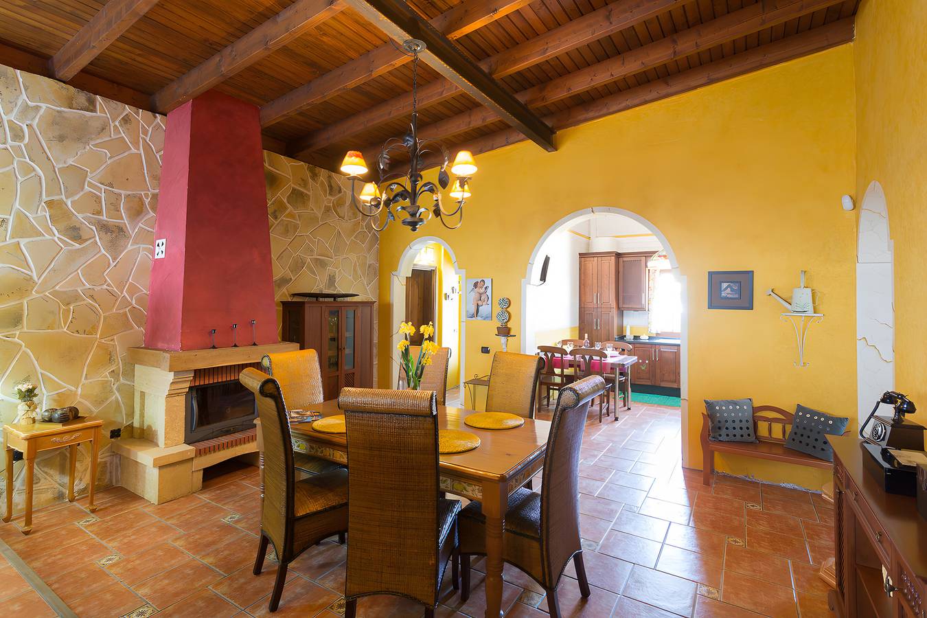 Vacation Home 'Justo El Médano' with Sea View, Shared Terrace and Wi-Fi in Granadilla de Abona, South Tenerife
