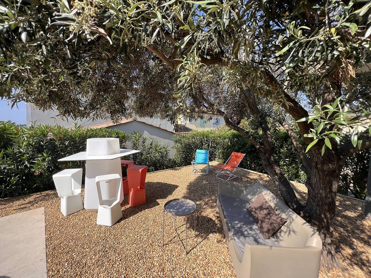 Maison rénovée avec jardin et climatisation, proche vignes in La Croix-Valmer, Parc national de Port-Cros