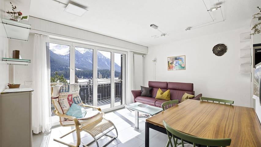 Ferienwohnung für 2 Personen, mit Balkon in Graubünden - 3