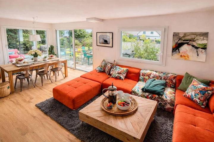 Location de vacances pour 6 personnes, avec terrasse et jardin dans Office De Tourisme Du Kochersberg - 2