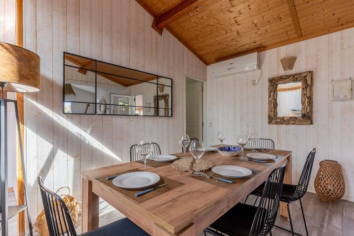 Gîte pour 4 personnes, avec jardin ainsi que terrasse et piscine, animaux acceptés à Lanton - 4
