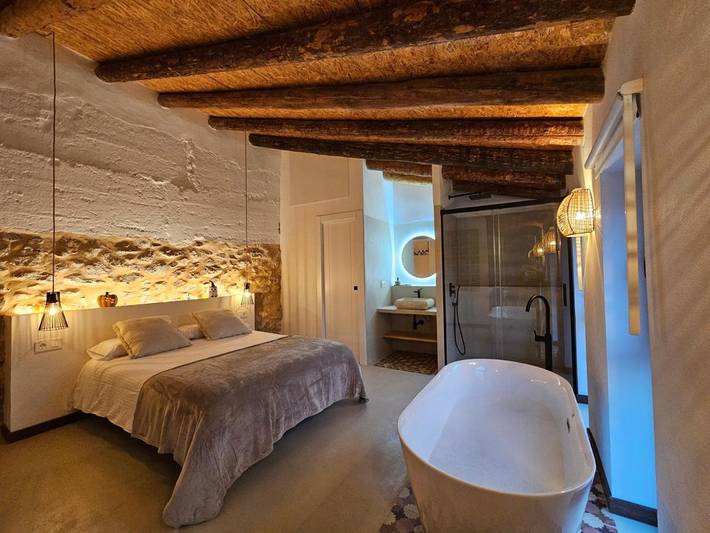 Apartamento de vacaciones para 2 personas, con terraza y vistas, Se admiten mascotas en La Manchuela - 4