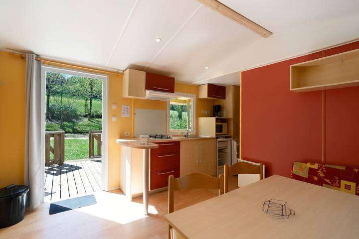 Camping 3★ en Périgord Negro – Casa móvil con piscina, pesca y actividades familiares in Saint-Martial-de-Nabirat, Périgord Noir
