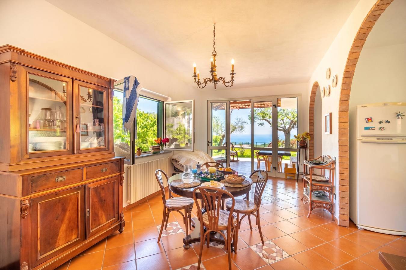 Villa Maria Luisa vista mare, Palinuro in Centola, Cilento Coast