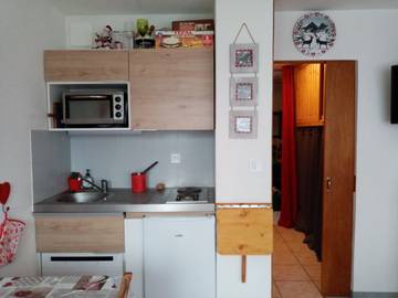 Gîte pour 4 personnes, avec terrasse à Cohennoz