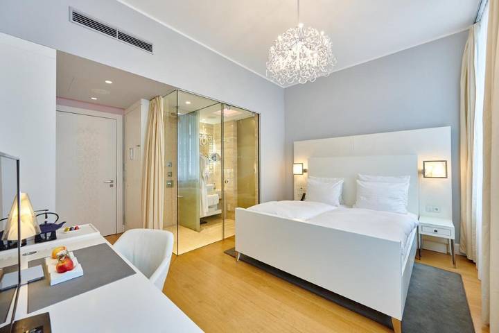Hotel für 2 Personen, mit Terrasse und Garten sowie Sauna und Ausblick in Deidesheim - 4