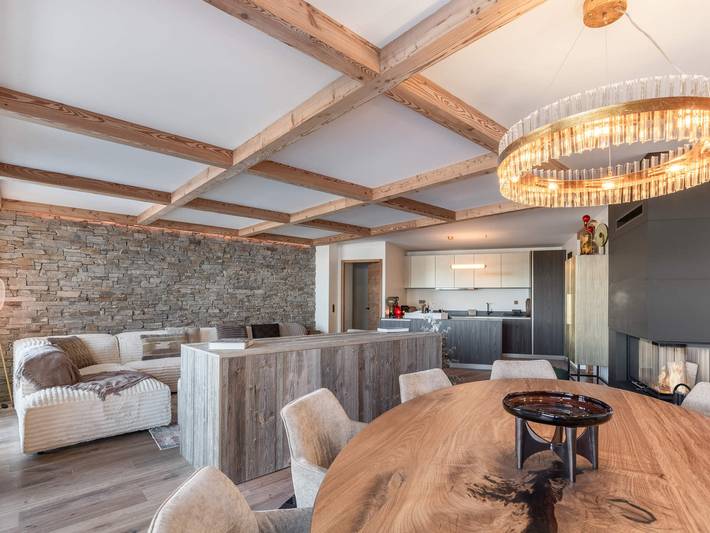 Gîte pour 8 personnes, avec piscine dans Courchevel 1850 - 2