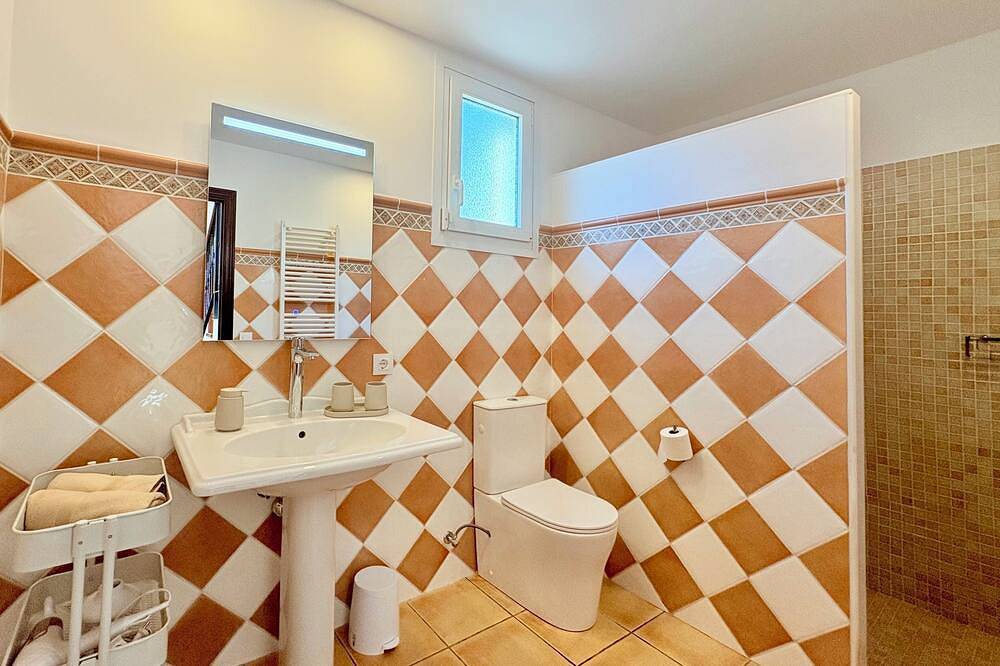 Strandnahes charmantes Ferienhaus in der Cala Mendia mit Pool, für 8 Personen in Cala Mendia, Manacor